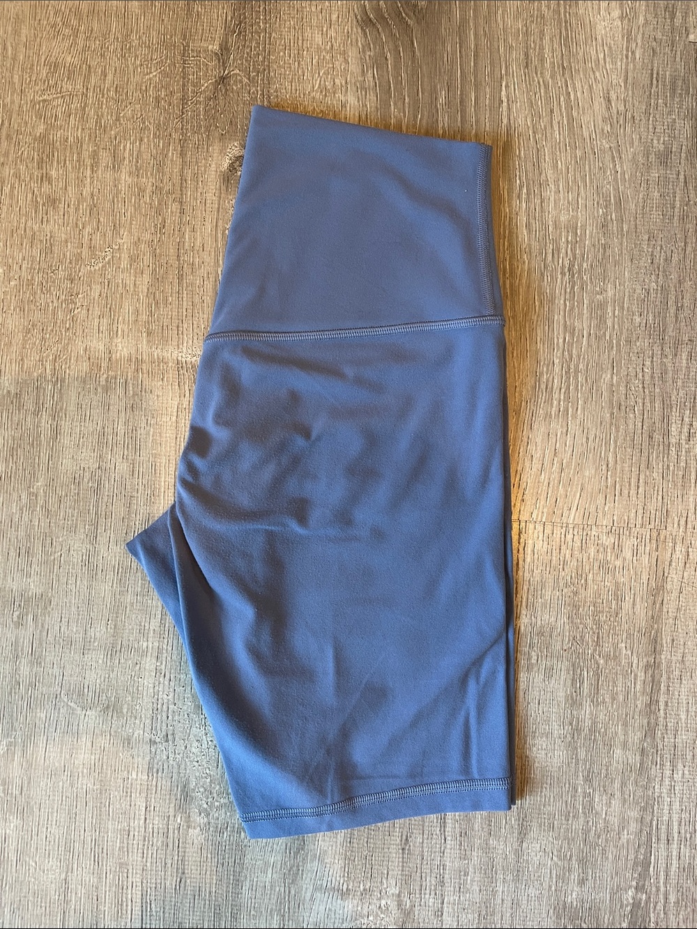 lululemon athletica High-Rise Bike Shorts in Dusty Blue